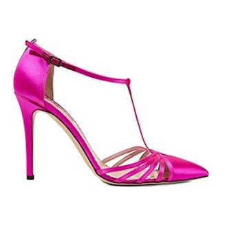Carrie Satin Pumps