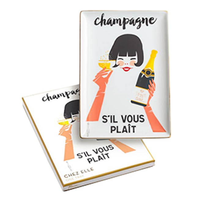 Champagne S’il Vous Plait Tray