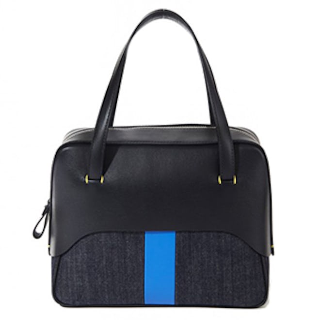 Mignon Bag By Myriam Schaefer In Black And Blue