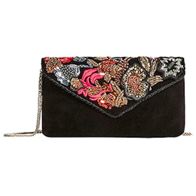 Embroidered Crossbody Bag