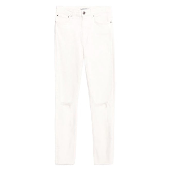 High Waist Skinny Trousers