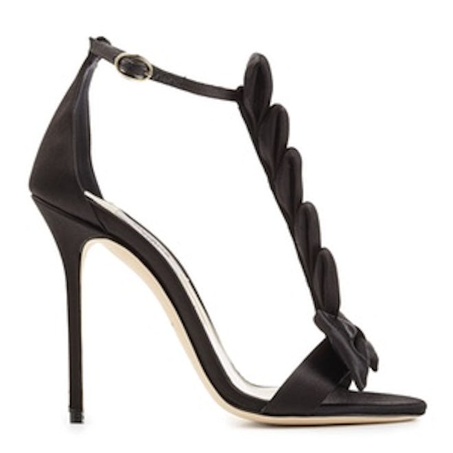 La Delicate 10 Satin Sandals