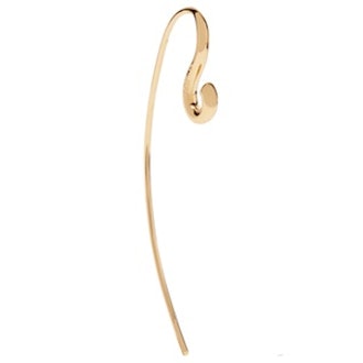 Hook Small Gold-Dipped Earring