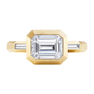 DY Delaunay Engagement Ring in 18K Gold