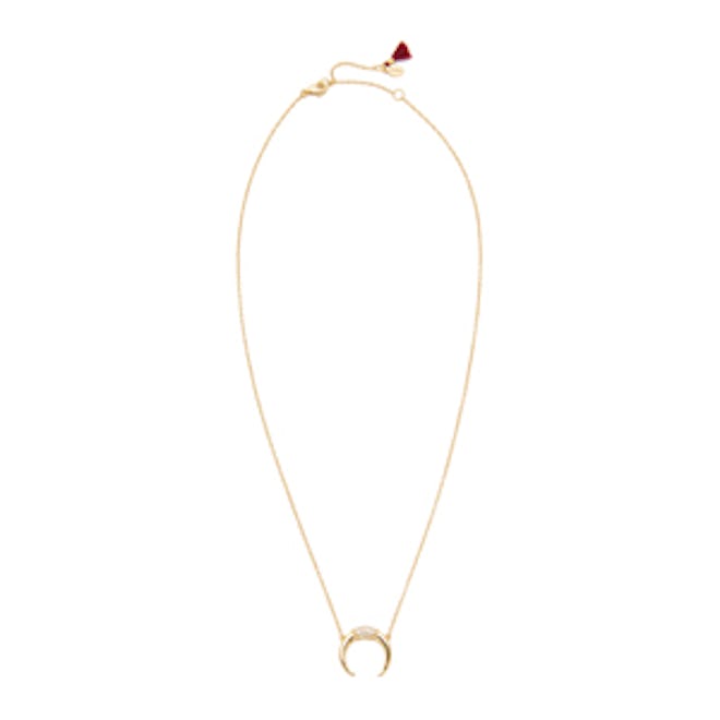 Horn Pave Necklace