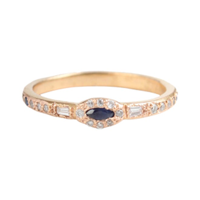 Anastasia Marquise Sapphire Ring