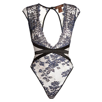 Cremorne Embroidered-Lace Bodysuit