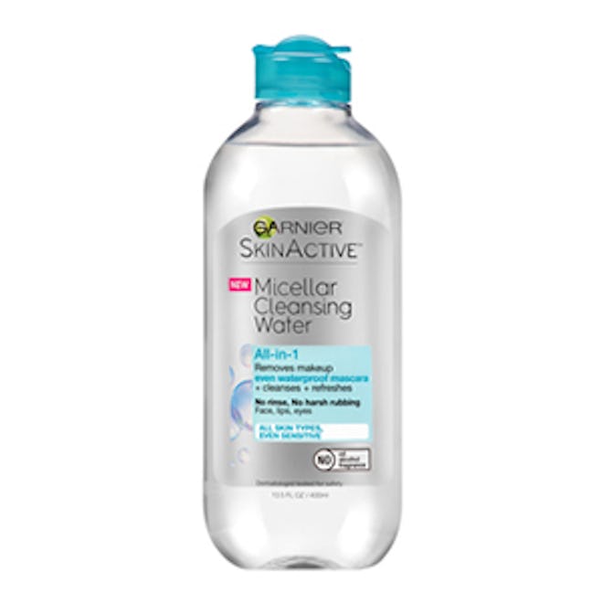 SkinActive Micellar Cleansing Water All in 1 Cleanser & Waterproof Makeup Remover