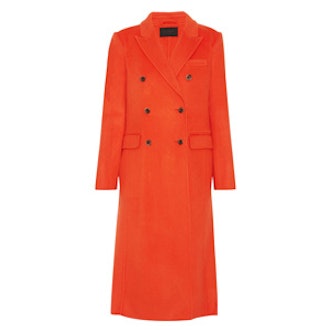 Collection Double-Breasted Wool-Blend Coat