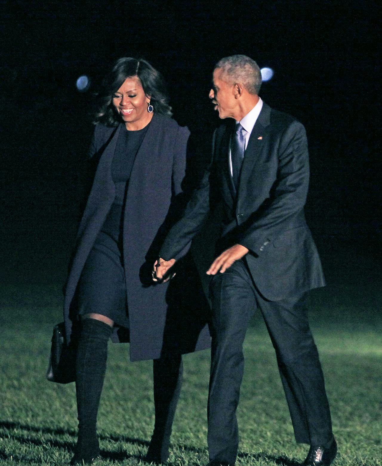 Michelle obama hot sale knee boots