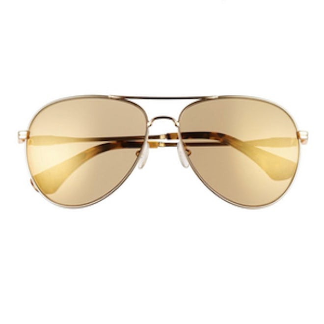 Lodi Mirrored Aviator Sunglasses