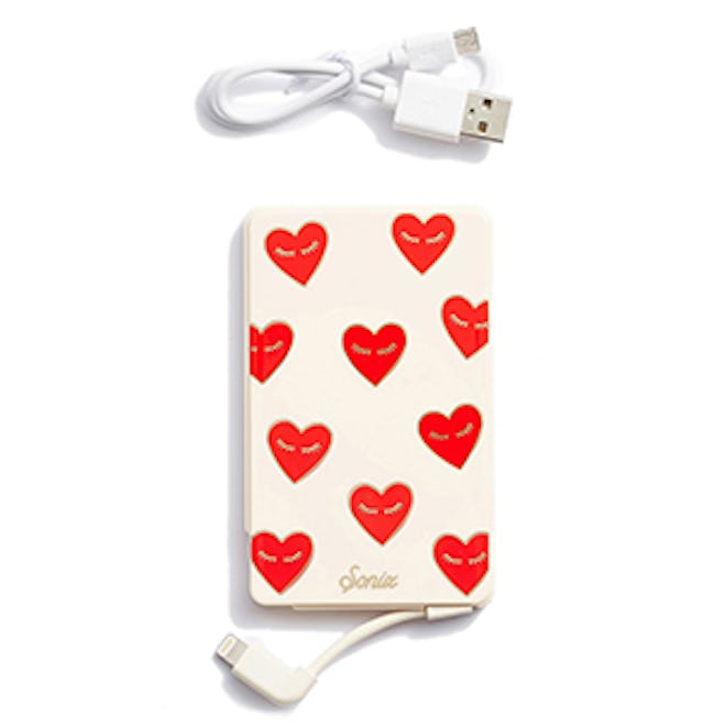 Fancy Heart Portable iPhone Charger