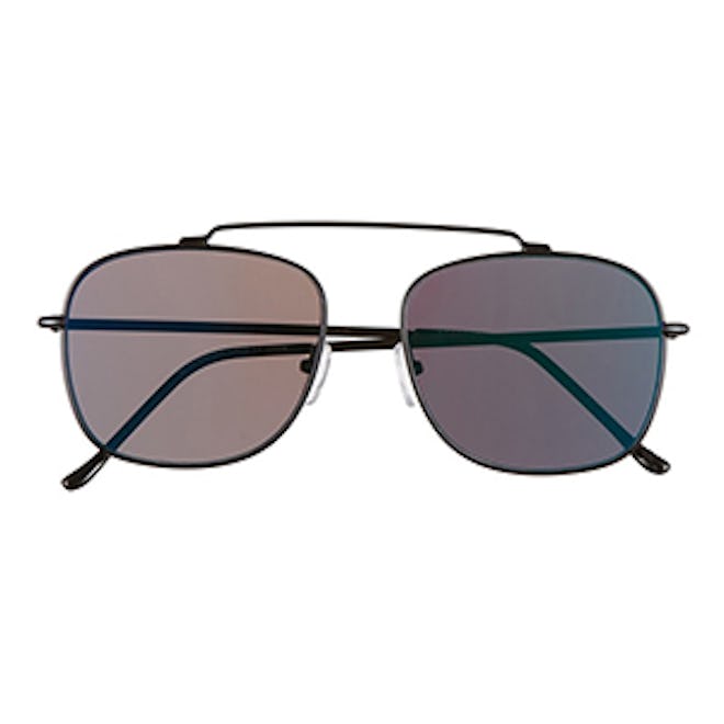 Beta Matrix Aviator Sunglasses