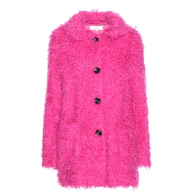 Faux Shearling Coat