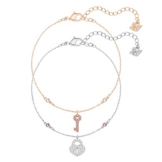 Crystal Wishes Key Bracelet Set