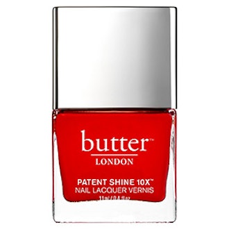 Patent Shine 10x Nail Lacquer in Her Majestys Red