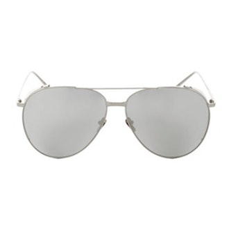 Silver Frame Polarized Aviator Sunglasses