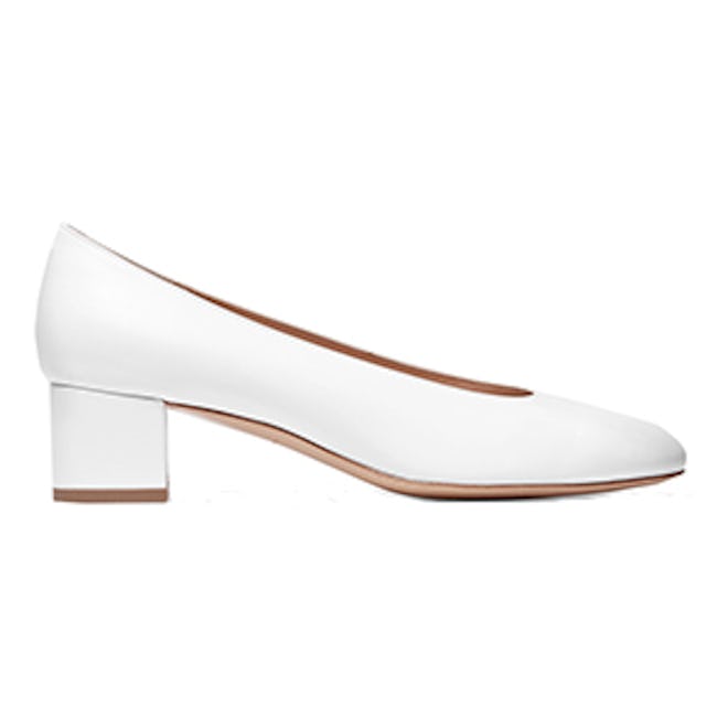 Mansur Gavriel Ballerina Leather Pumps