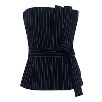 Mae Pinstripe Bustier