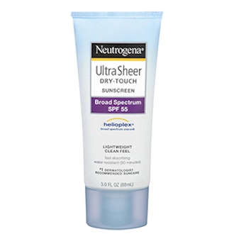 Ultra Sheer® Dry-Touch Sunscreen Broad Spectrum SPF 55 – 3 Fl Oz