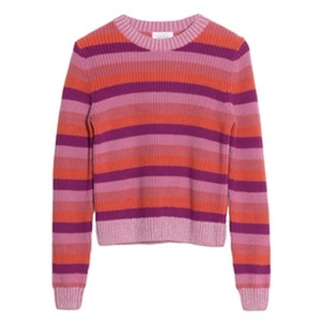 Striped Cotton Sweater