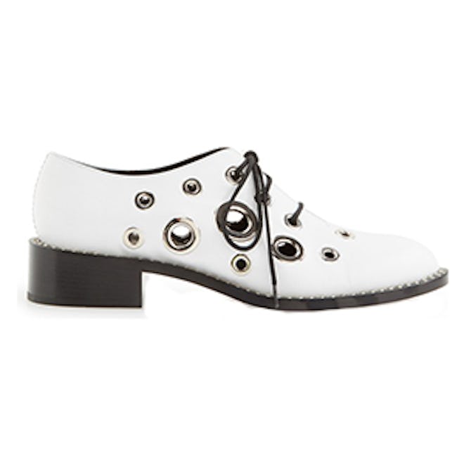 Eyelet Lace-Up Derby