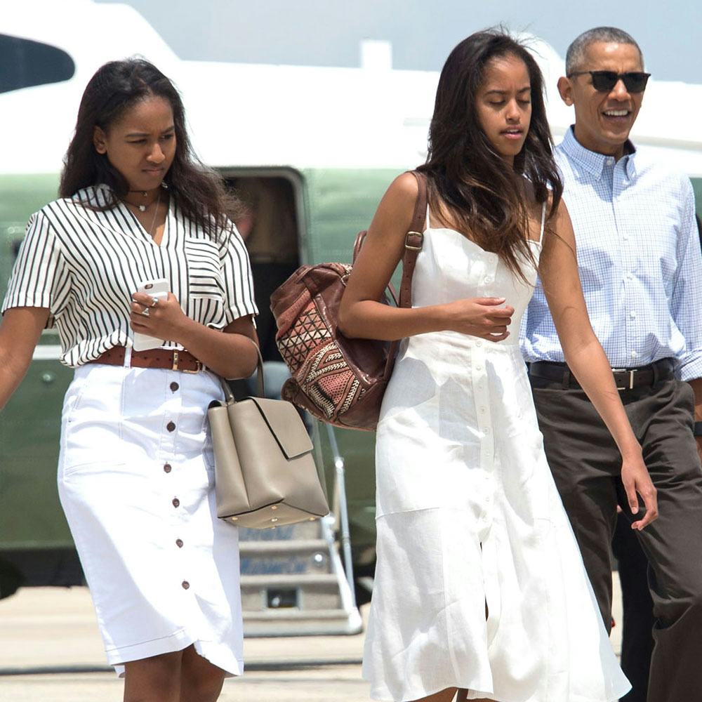 Bush twins letter to obama daughters 2009 image