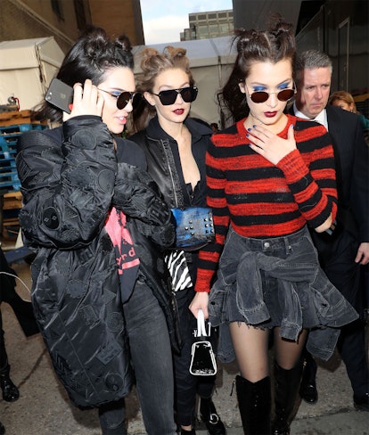 Kendall, Bella And Gigi Just Brought Back Our Favorite ’90s Hairstyle