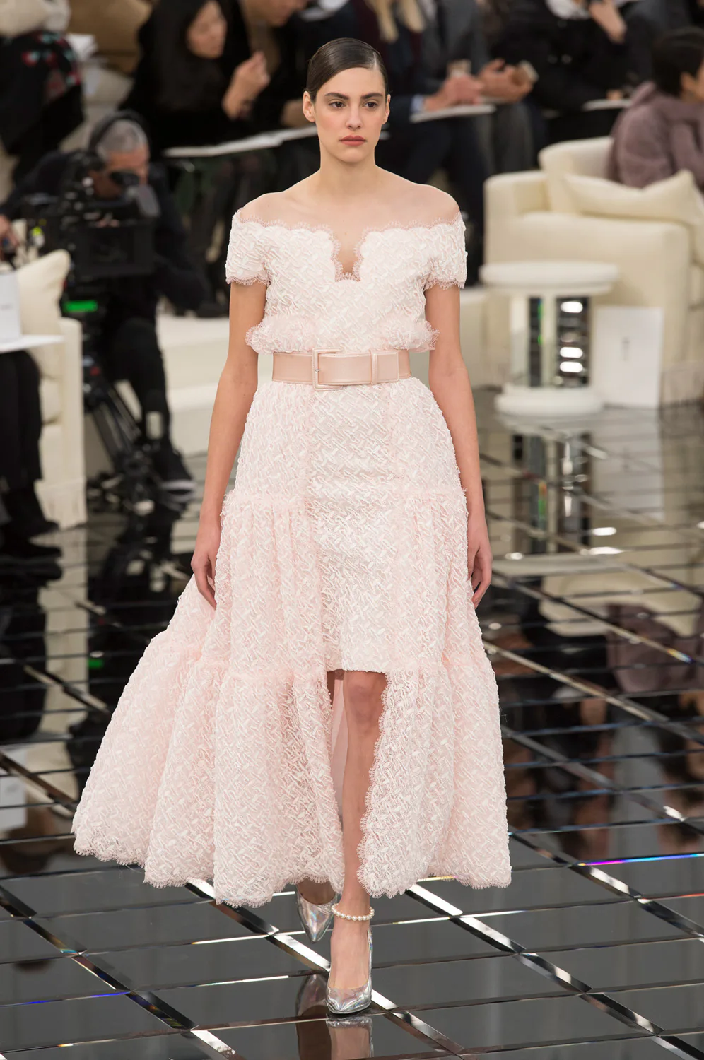 green emerald velvet dress Chanel: The Legend of an Icon – Petals & Vine Design main image 1