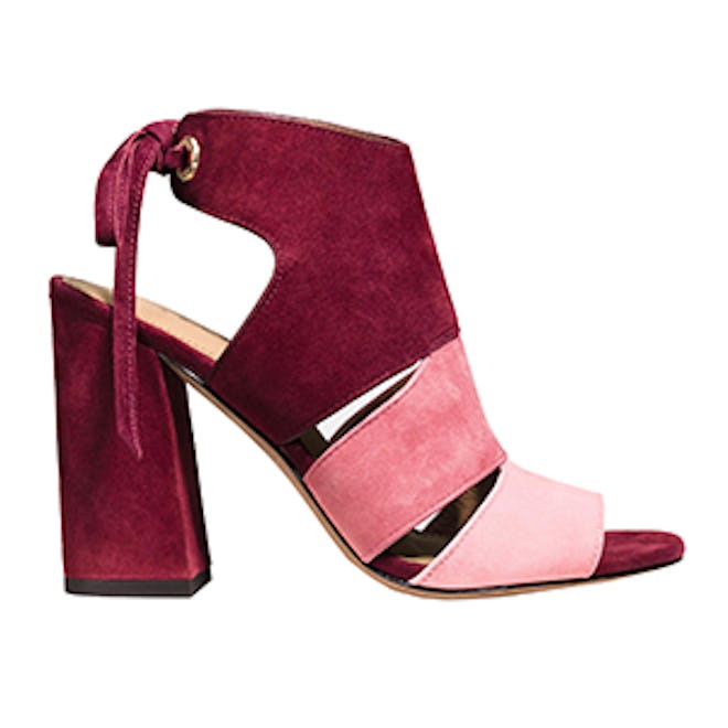 Minetta Colorblock Sandal in Pink