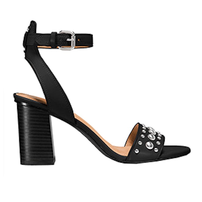 Paige Studded Heel in Black