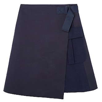 Wrap-Over Strap Skirt