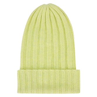 Cashmere Ribbed Beanie