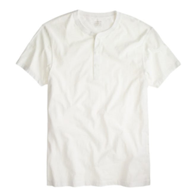 Slim Broken-In Short-Sleeve Henley