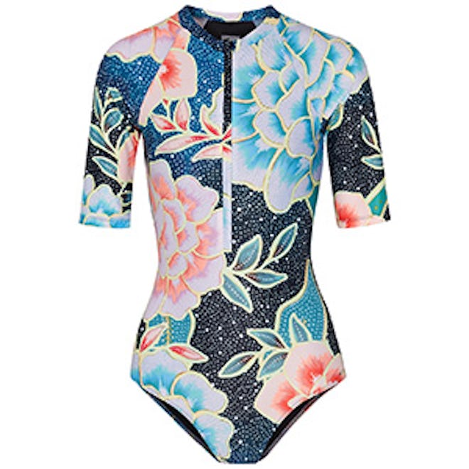 Arcadia Floral-Print Rash Guard