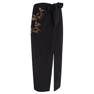 Limited Edition Embroidered Midi Skirt