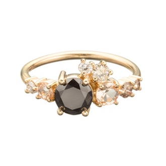 Luna Cluster Ring