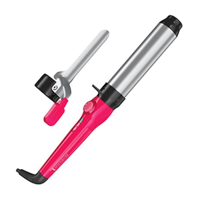 2-in-1 Curling Iron with Removable Clip