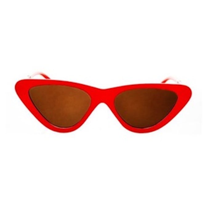 Polly ‘90s Pointy Cateye Sunglasses