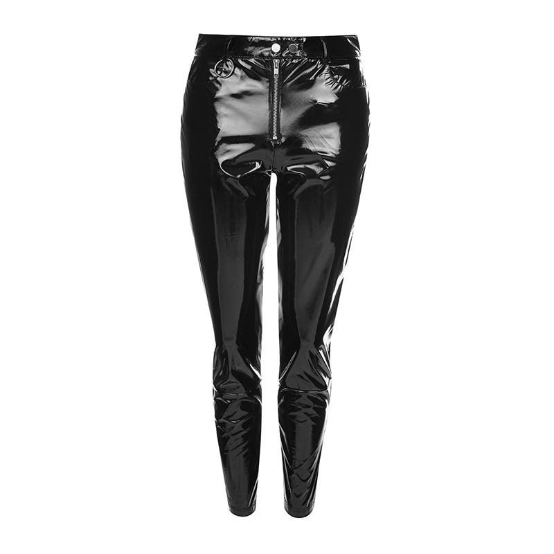 Topshop best sale vinyl pants