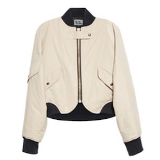 Satin Bomber Jacket