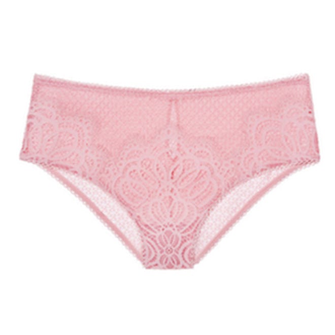 Crochet Lace High-Waist Cheeky Panty