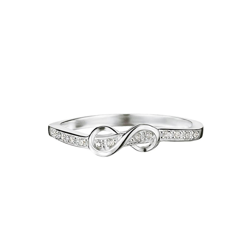 Sterling Silver Empowerment CZ Ring