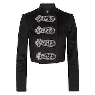 Josette Embellished Wool-Blend Jacket
