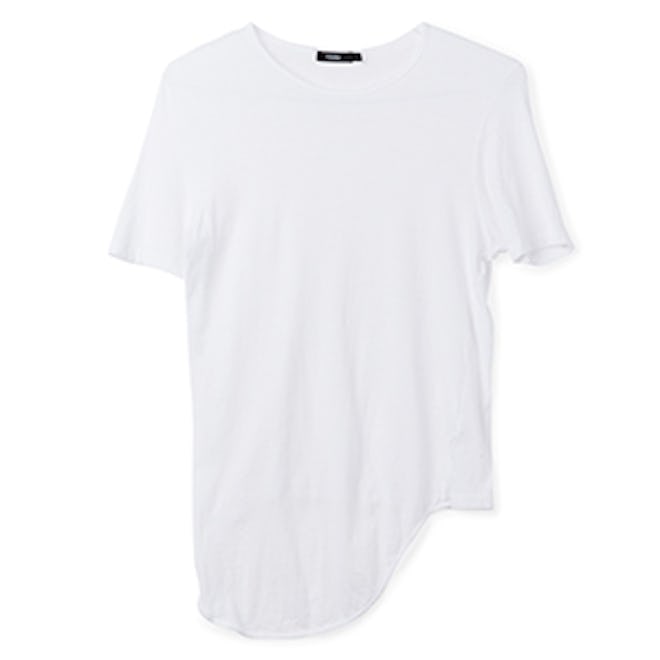 Scoop Hem Short Sleeve T-Shirt