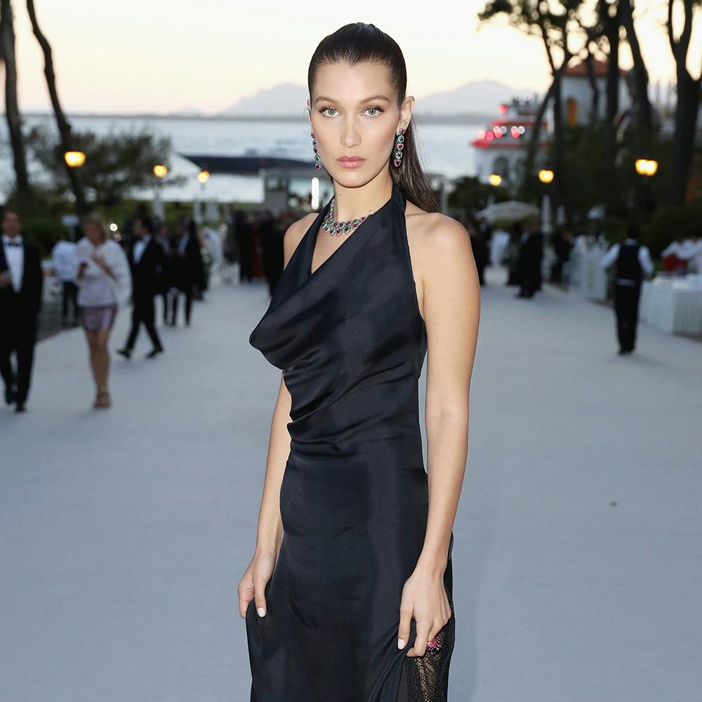 bella hadid perfect face
