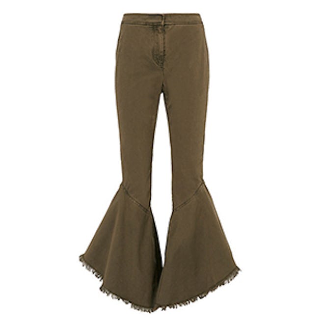Wysteria Cropped Frill Pants