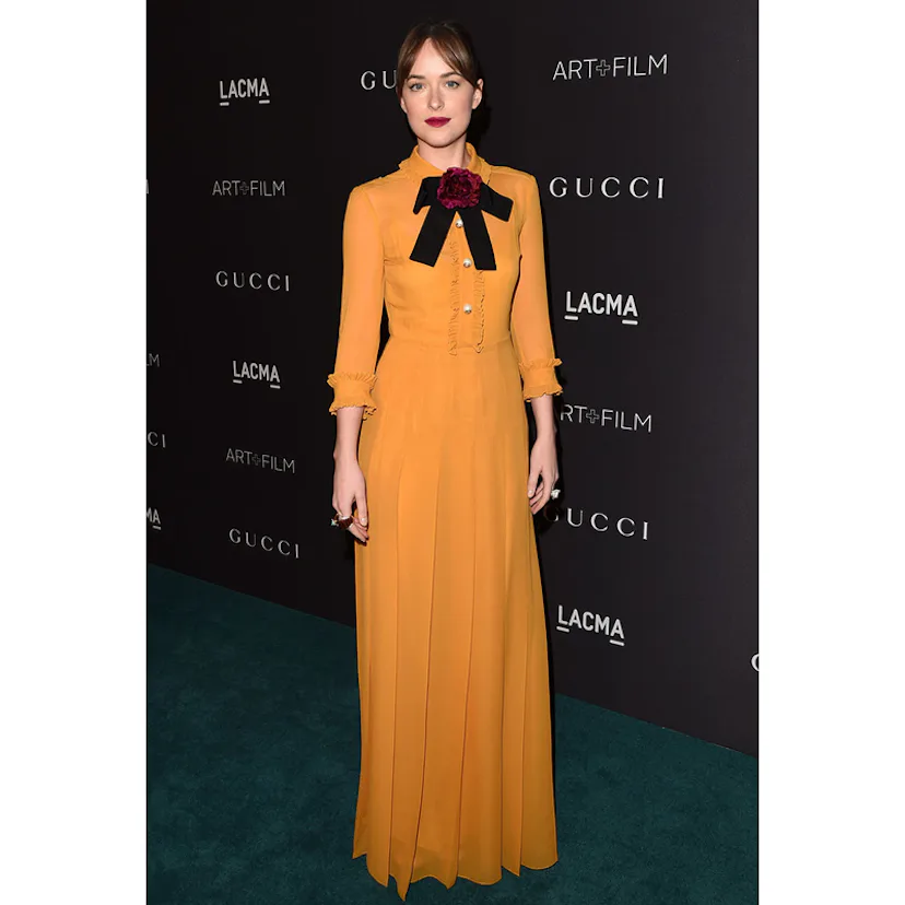 Dakota Johnson Effortlessly Nailed Two Fall Trends In One