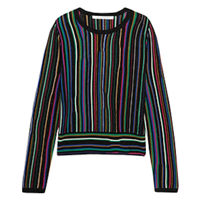Arisha Striped Knitted Sweater