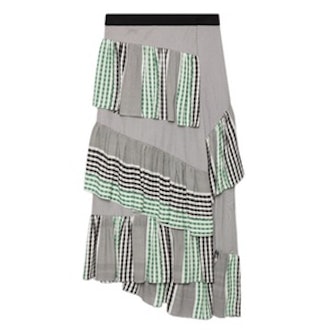 Midi Frilled Skirt
